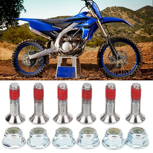  M8 Aluminium Alloy Plated Sprocket Nut